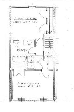 Second Floor Town Home Floor Plan